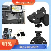 HONEYDEWD อุปกรณ์เสริมเสริม ตัวยึด GPS สำหรับรถยนต์ คลิปช่องซีดีรถยนต์ สำหรับ Garmin Nuvi Serie 3.5-7 "SAT NAV ที่ยึดช่องซีดี ที่วางโทรศัพท์มือถือ ขาตั้งยึดรถ แท่นวาง GPS