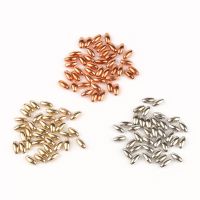 300pcs Gold/Silver Color 4x8mm Rice Shape Acrylic Loose Beads CCB Spacer Beads For Jewelry Making Handmade Accessories Wholesale DIY accessories and o