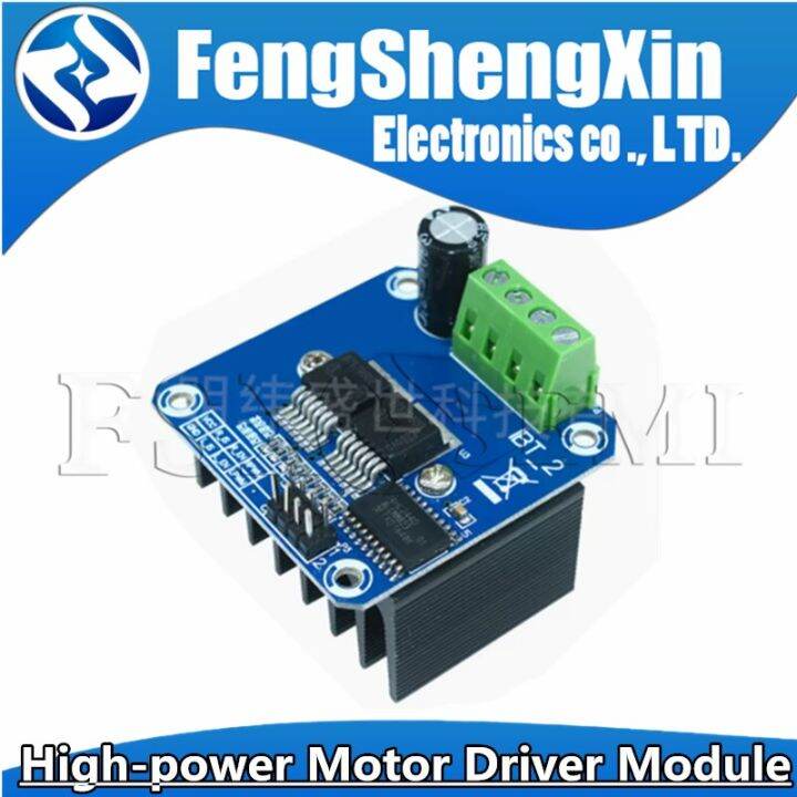 BTS7960 43A Highpower smart car motor drive module semiconductor refrigeration drive Lazada PH