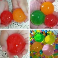 【CW】 Colors Soil Mud Up Beads Hydrogel Gel Jelly Balls Orbiz Sea Vase