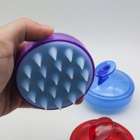 【YF】☍✤♛  Silicone Massage Hair Shampoo Soft Scalp Cleaning Comb Scrubber Styling Tools