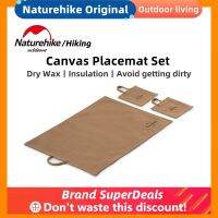 【YP】 Naturehike Canvas Insulated Placemat Proof Camping Table Storage Tools Dry-Waxed Set Tissue