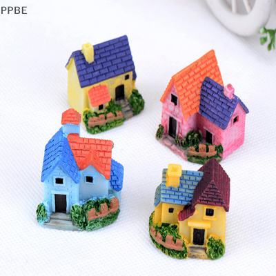 PPBE Dollhouse miniatures DIY บ้านวิลล่า Woodland Fairy planter สวนตกแต่งบ้าน