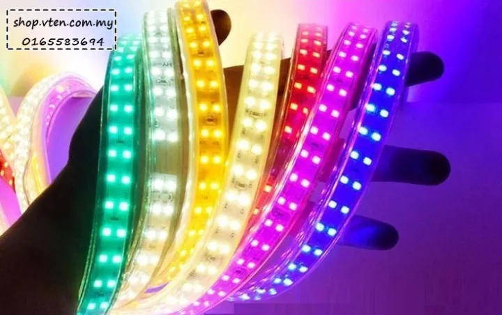 240V High Performance Double Row LED Strip Blue 11M 12M 13M 14M 15M 16M ...