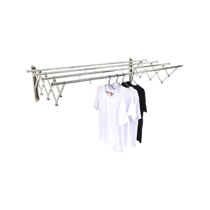 HUMBLE Wall Mounted Clothes Drying Rack Lazada PH