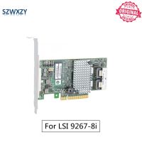 Original For LSI 9267-8i 2208 RAID Contreller Card PCI-E 2.0 8 Port 512M 6 Gbps SATA/SAS Support RAID 0 1 5 6 10 RAID Cards