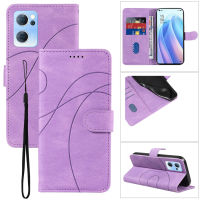 เคสโทรศัพท์ FAYANGRIES สำหรับ OPPO Reno7 5G (6.43 ")/ค้นหา X5 Lite เคสกระเป๋าสตางค์หนัง PU แบบฝาพับปลอกตั้งสีแข็งแกร่งหรูหรา