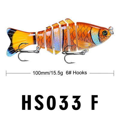 10cm 15.61g 10cm multi-section fish lure bait plastic hard 15.61g lua bionic