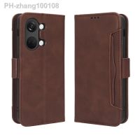 For Oneplus Nord 3 5G Case wallet leather flip multi-card slot cover For Oneplus Nord 3 5G 1 Nord3 Case with card package