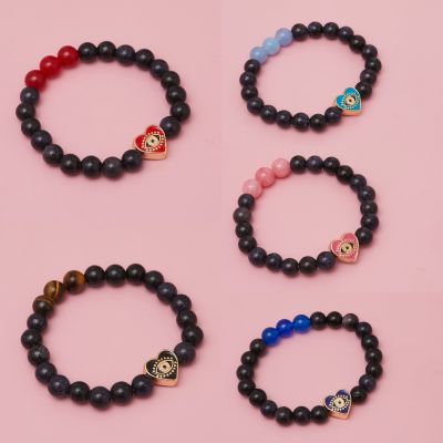 LETSGETAWAY - Lucky Stone Bracelet (Preorder 7 days) *ไม่ต้องเผื่อไซส์นะคะ* / กำไลข้อมือหินมงคล รุ่น Luna Lust (สินค้าจัดส่งหลังสั่งซื้อ 7 วัน ทำการ)