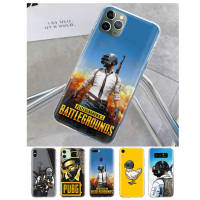 T-151 PUBG Battlegrounds โปร่งใส อ่อนนุ่ม ซิลิโคน TPU เคสโทรศัพท์ หรับ Samsung A34 M52 A04 M30S A23 M23 M53 M21 A54 M30 A40S A9 A14 A04S M33 Plus