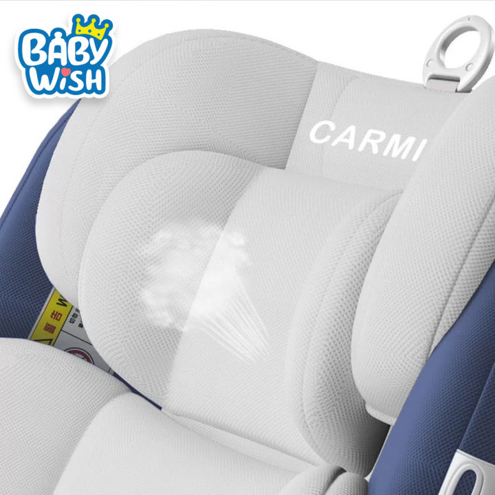 new-car-seat-คาร์ซีท-0-12ปี-ติดตั้งได้ทั้งแบบ-belt-และ-isofix-ปรับเอนนอนได้-4ระดับ-หมุนได้360องศา