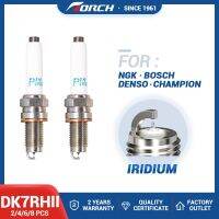 2-8ชิ้นเปลี่ยน PKER7A8EGS 95463สำหรับกลุ่ม VW 04E90560 2ปลั๊กหัวเทียนไฟฉาย DK7RHII อิริเดียมคู่เทียนรถยนต์