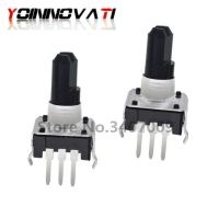 ✘✤ 100PCS 360 Degree Rotary Encoder EC12 E12 Audio Encoder Coding 3Pin Handle Long 15MM