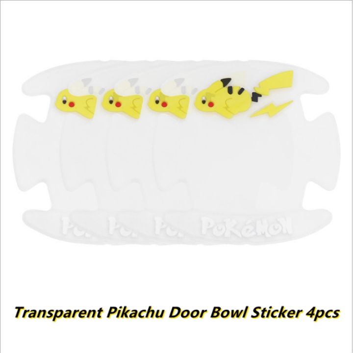 pokemon-door-handle-stickers-pikachu-cartoon-paint-surface-scratches-flaws-cover-bowl-protective-film-anime-surrounding