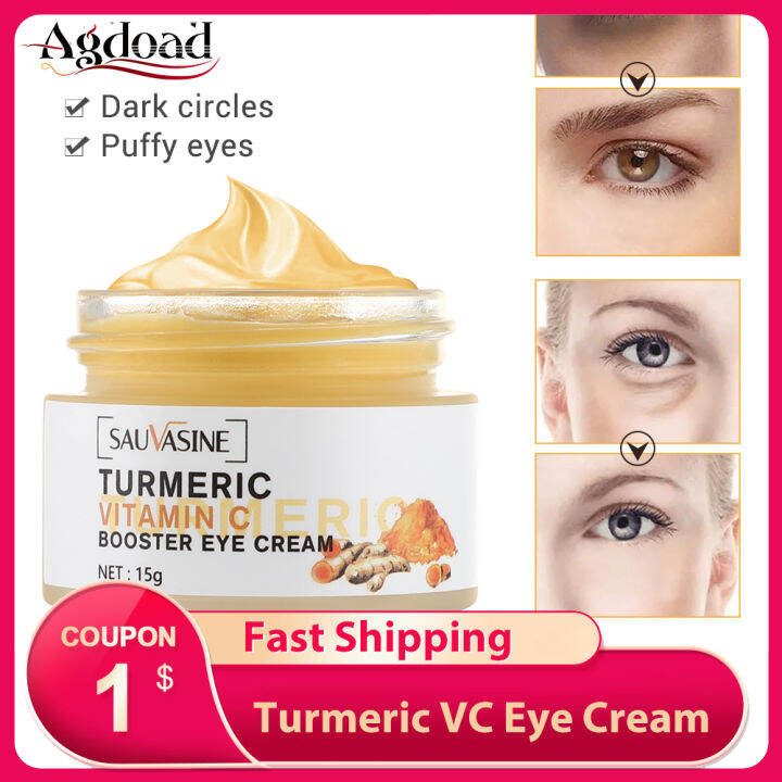 Agdoad Turmeric Vitamin C Brightening Eye Cream Moisturizing Firming