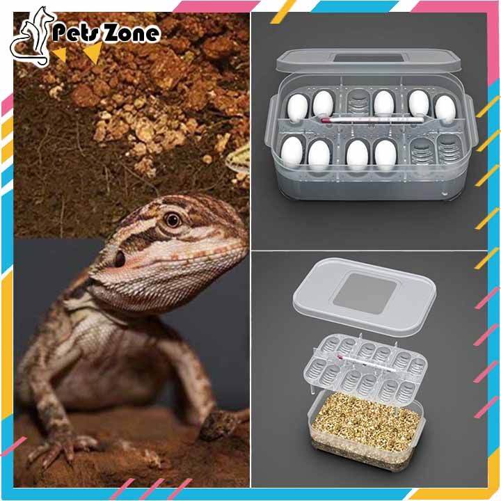12 Grids Reptile Hatch Box Snake Lizard Reptile Egg Tray Boxes Hatching