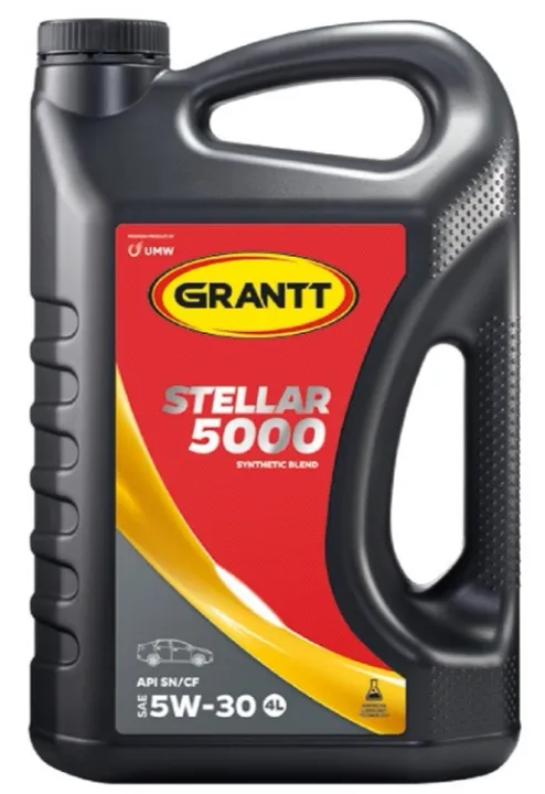 GRANTT STELLAR 5000 SEMI SYNTHETIC SAE 5W-30 API SN CF ILSAC/GF-5 ...