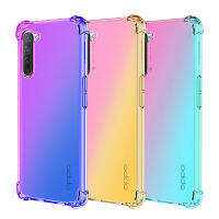 กรณีOPPO Reno 3 3Dมือรู้สึกAnti-Dropเคสโทรศัพท์OPPO Reno 3 Proสี่มุมDrop-Resistant Gradient Softเคสโทรศัพท์S