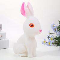 Ornament Bright Color Squeezing Bunny Doll Decompression Toy Easter Gift Squishy Toys