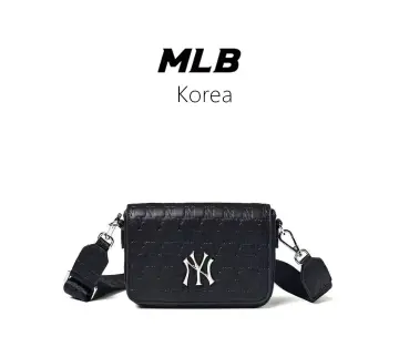 MLB Korea Unisex Street Style Plain Crossbody Bag Small Shoulder