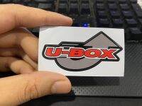 สติกเกอร์ UBOX แท้ oemราคาต่อขิ้น