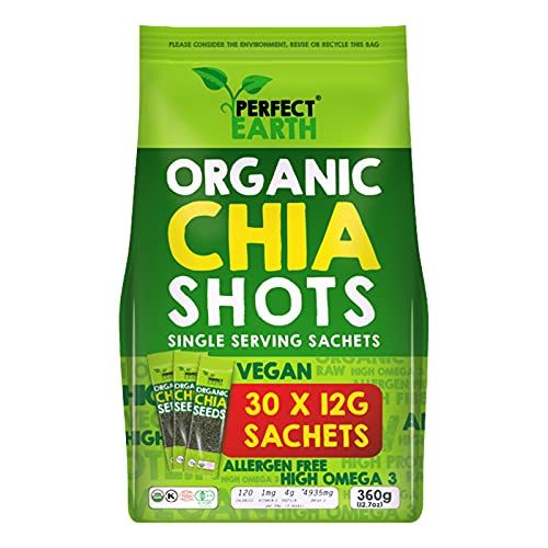 Perfect Earth Organic Chia Seed Shots 360g 30 Sachets X 12g Lazada Ph 