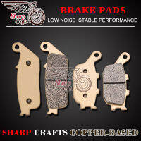 Motorcycle Copper-Based Sintering Front and Rear ke Pads Kits For HONDA Shadow VT1100 C2 Sabre 00-07 C3 Aero 98-02 D2