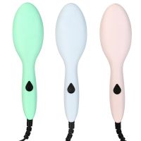 ❄™☍ Hot Multifunctional 2In1 Electric Straight Hair Brush Rotating Hot Brush Straight Hair Curler Rotating Roller Comb Negative Ion