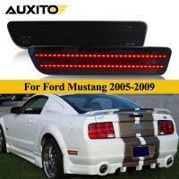 SXN ไฟด้านข้าง LED ท้ายรถ2ชิ้นสำหรับ Ford Mustang 2009 2008 2007 2006 2005โคมไฟไฟส่งสัญญาณนำพับสีแดง12V