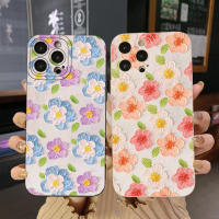 เคสสำหรับ Infinix Note 12 G96ขายดี20S 30i 12i 20i 10S 11 10 Play 11S 10i X6511สมาร์ท6 HD X657B X6512ศูนย์5G หรูหราขอบสี่เหลี่ยมดอกไม้ผู้หญิงเคสป้องกันเลนส์เต็ม