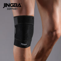 JINGBA สนับเข่าปรับได้สนับสนุนเข็มขัดซัพพอร์ทอุปกรณ์พยุงเข่าสนับเข่าวอลเลย์บอลบาสเกตบอล Kneecap Rodillera Deportivava