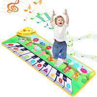 【2023】Electric Kids Piano Mat Keyboard with 8 Instruments Sound Baby Floor Play Dance Mat Blanket Car Educational Toys for Kids 【hot】