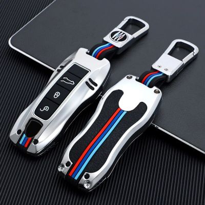 Suitable For Porsche Panamera 2018+911 2020+ Taycan 2020+ 2018+ Car Key Case 3 Buttons Smart Remote Key Case