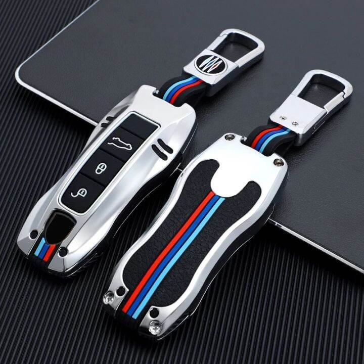 suitable-for-porsche-panamera-2018-911-2020-taycan-2020-2018-car-key-case-3-buttons-smart-remote-key-case