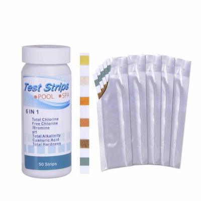 Swimming Pool Testing Kit Multipurpose Chlorine PH Test Strips Water Test Kits Alkalinity Hardness Strips Hot Tub Accessories Inspection Tools