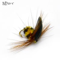 MNFT 10Pcs Insect Hook Bait Bumble Bee/Ant Bionic Bait Fly Trout Fishing Lures Artificial Bait Fishing Bait Treble Hooks