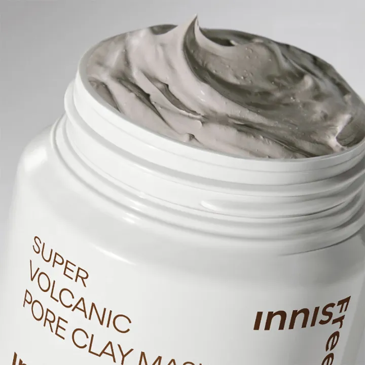 innisfree-super-volcanic-pore-clay-mask-2x-100ml-โคลนมาสก์หน้าสูตร-10-ประสิทธิภาพในหนึ่งเดียว