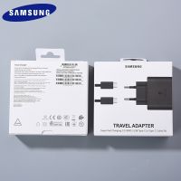 【 HOT】 Samsung S22 Ultra 5G Charger 45W Super Fast Charging Adapter 1M PD สำหรับ Galaxy Note 20 10 S22 S21 Plus A90 A80 A91