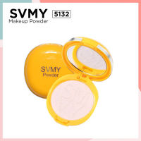 แป้งพัฟ SVMY Powder no.5132 ผสมคอนซีลเลอร์ เนื้อเนียน บางเบา แป้งอัดแข็ง ควบคุมความมัน ปกปิดเรียบเนียน ดูธรรมชาติ