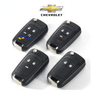 Xuming สำหรับ Chevrolet Cruze 2010 2011 2012 2013ซองใส่กุญแจรถรีโมทพับได้ (พร้อมโลโก้)