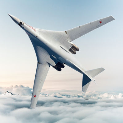 MagiDeal Trumpeter Tu-160 Blackjack Bomber 1/100