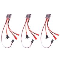 3X 20A Bustophedon ESC Brushed Speed Controller For RC Car Truck Boat