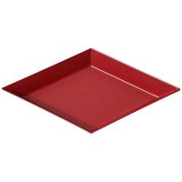 New Year Red Polygonal Fruit Plate Combination Storage Tray Nordic Geometric Rhombus Metal Hexagon Jewelry Tray