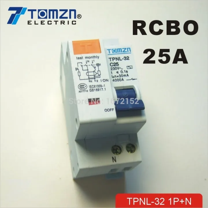 dpnl-1p-n-25a-230v-50hz-60hz-residual-current-circuit-breaker-with-over-current-and-leakage-protection-rcbo