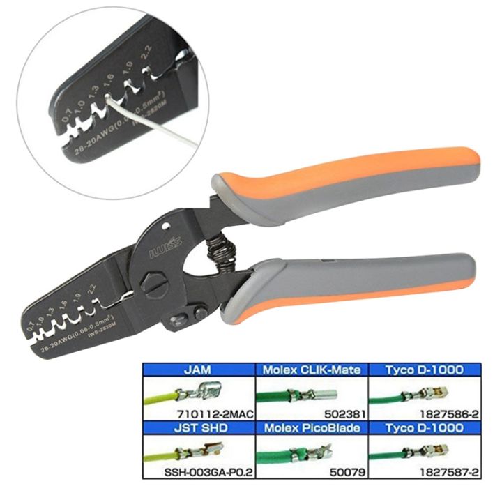 iwiss-1-piece-jst1-0-dupont-terminal-2-0-terminal-pliers-high-carbon-steel-crimping-pliers