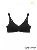 SABINA BRALESS เสื้อชั้นในไม่มีโครง รุ่น Perfect Bra รหัส SBXD7203 สีดำ