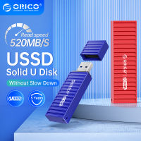 ORICO USB 3.0แฟลช1T, Memory Stick 1T 520เมกะไบต์/วินาทีอ่าน Thumb พร้อมพวงกุญแจ USB แฟลชไดรฟ์โลหะ USB ไดรฟ์ข้อมูลจัดเก็บข้อมูลใช้งานร่วมกับคอมพิวเตอร์/แล็ปท็อป (USSD)