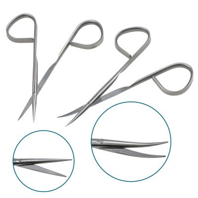 Two Type Choices Twist Handle Separation Scissors Ophthalmic Instrument Stainless Steel