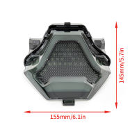 รถจักรยานยนต์โคมไฟไฟท้ายเบรก LED ด้านหลังเลี้ยวสำหรับ Yamaha YZF R3 R25 Y15ZR MT07 FZ07 LC 150 YZ-F